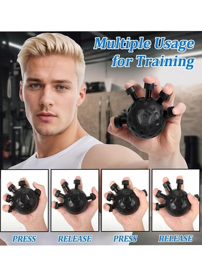 Hand Grips Strengthener, Hand Gripper Strengthener Finger Exerciser, Finger Exerciser Gripper Tool, Forearm Strengthener for Muscle Training Sports, Stress Relief, Increase Strength - Image 4